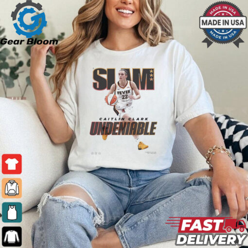 SLAM Caitlin Clark Indiana Fever NBA Undeniable 2024 t shirt