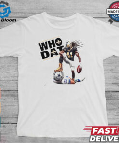 Saints Alvin Kamara defeat Dallas Cowboys who dat shirt