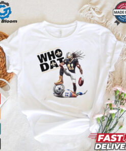 Saints Alvin Kamara defeat Dallas Cowboys who dat shirt