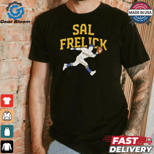 Sal Frelick Milwaukee Brewers baseball T shirt