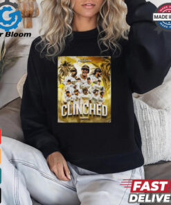 San Diego Padres 2024 MLB Postseason Clinched Fight For The Faithful shirt