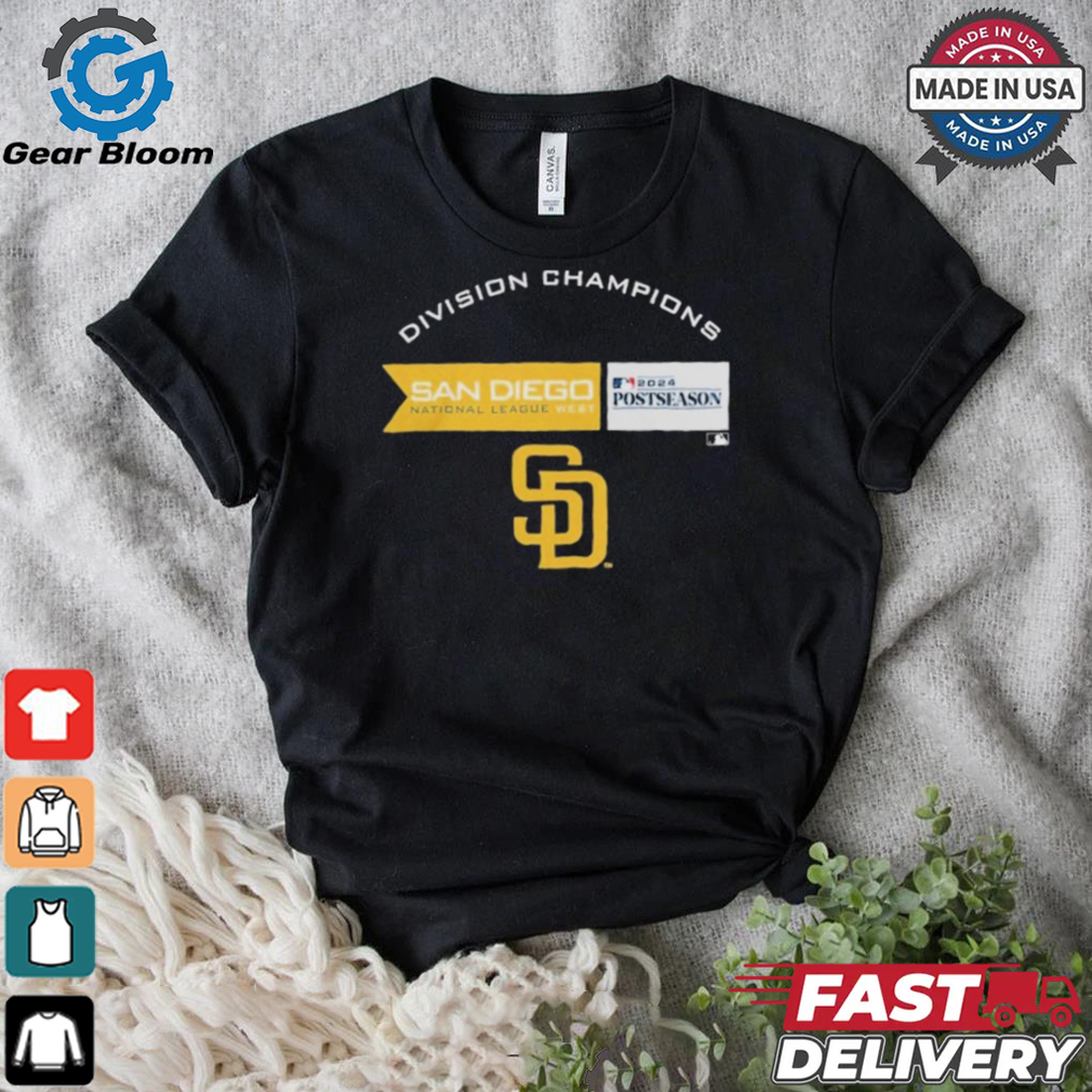 San Diego Padres 2024 Mlb Postseason National League West Division Champions Shirt