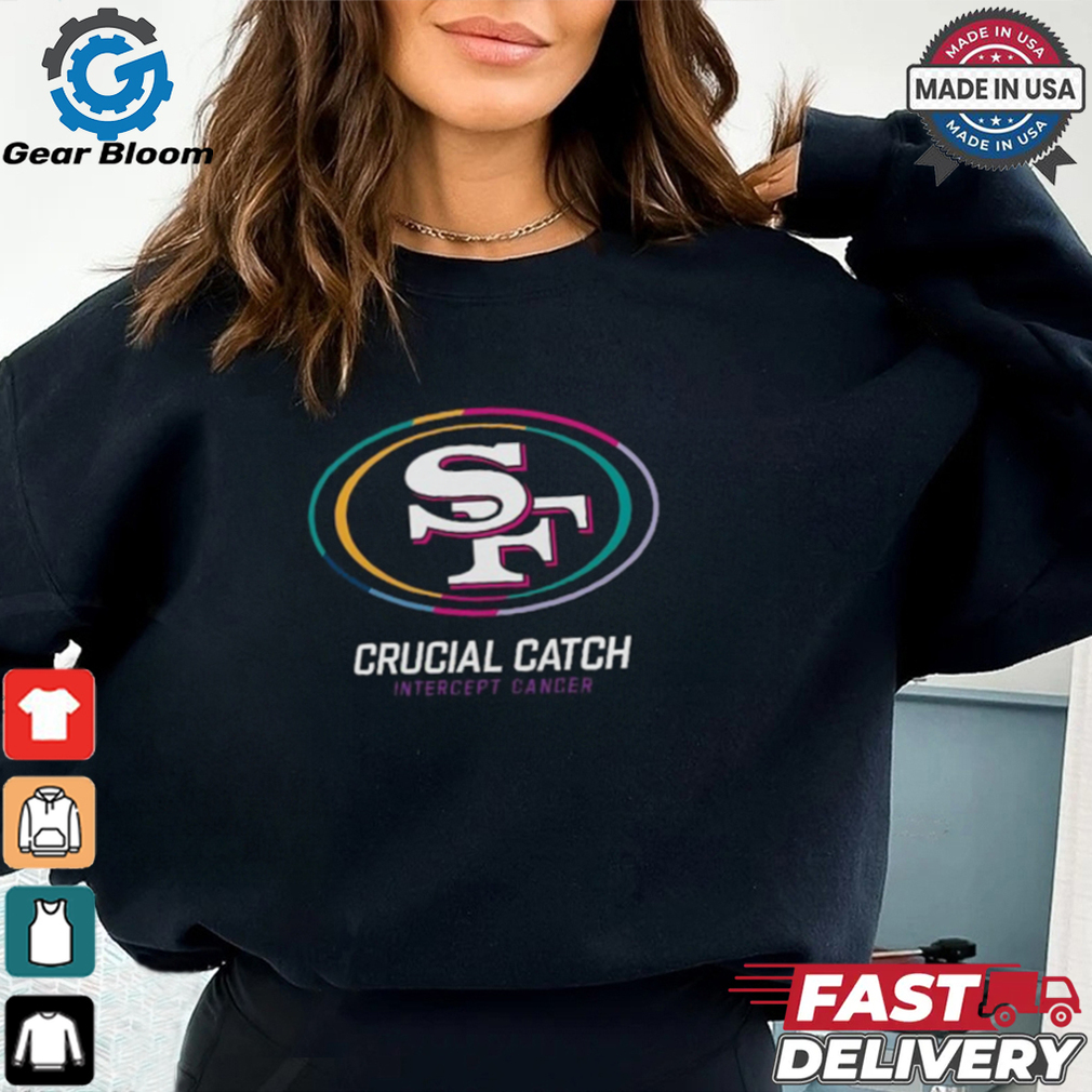 San Francisco 49ers Nike Black 2024 NFL Crucial Catch T Shirt San Francisco 49ers Nike Black 2024 NFL Crucial Catch T Shirt