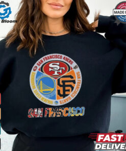 San Francisco 49ers x Golden State Warriors x San Francisco Giants 2024 Shirt