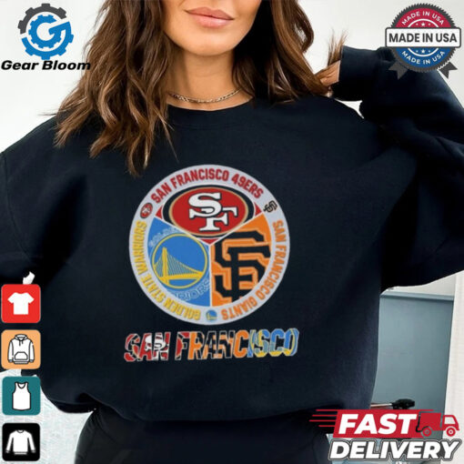San Francisco 49ers x Golden State Warriors x San Francisco Giants 2024 Shirt