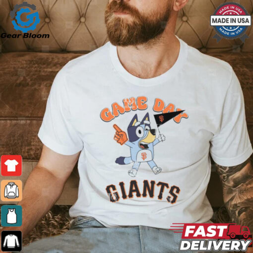 San Francisco Giants Bluey Game Day shirt