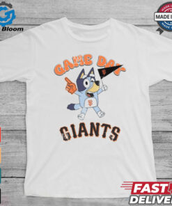 San Francisco Giants Bluey Game Day shirt