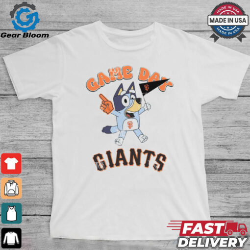 San Francisco Giants Bluey Game Day shirt