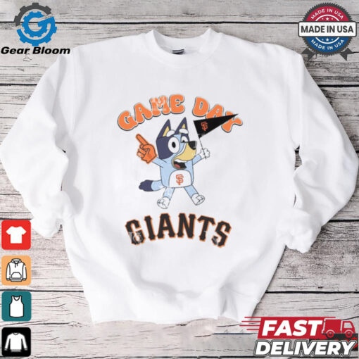 San Francisco Giants Bluey Game Day shirt