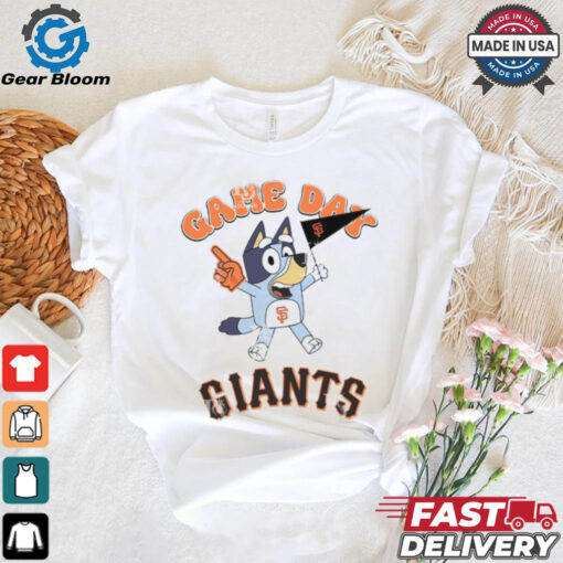 San Francisco Giants Bluey Game Day shirt