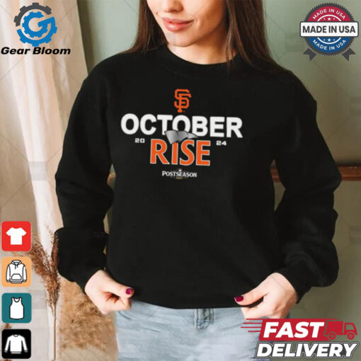 San Francisco Giants October rise 2024 Postseason shirt