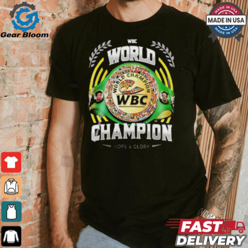 Saul Alvarez WBC Super Middleweight World Champion 2024 T Shirt