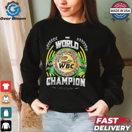 Saul Alvarez WBC Super Middleweight World Champion 2024 T Shirt