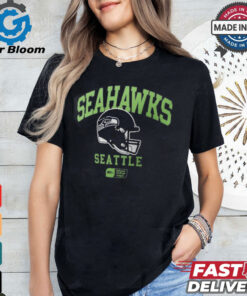 Seattle Seahawks Nike Anthracite Helmet Essential T Shirt