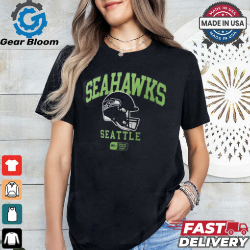 Seattle Seahawks Nike Anthracite Helmet Essential T Shirt