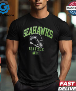 Seattle Seahawks Nike Anthracite Helmet Essential T Shirt