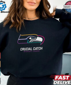 Seattle Seahawks Nike Black 2024 NFL Crucial Catch T Shirt