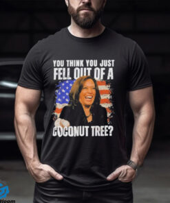 Seattle Storm Gabby Williams Wearing Kamala Harris You Think You Just Fell Out Of A Coconut Tree T shirts