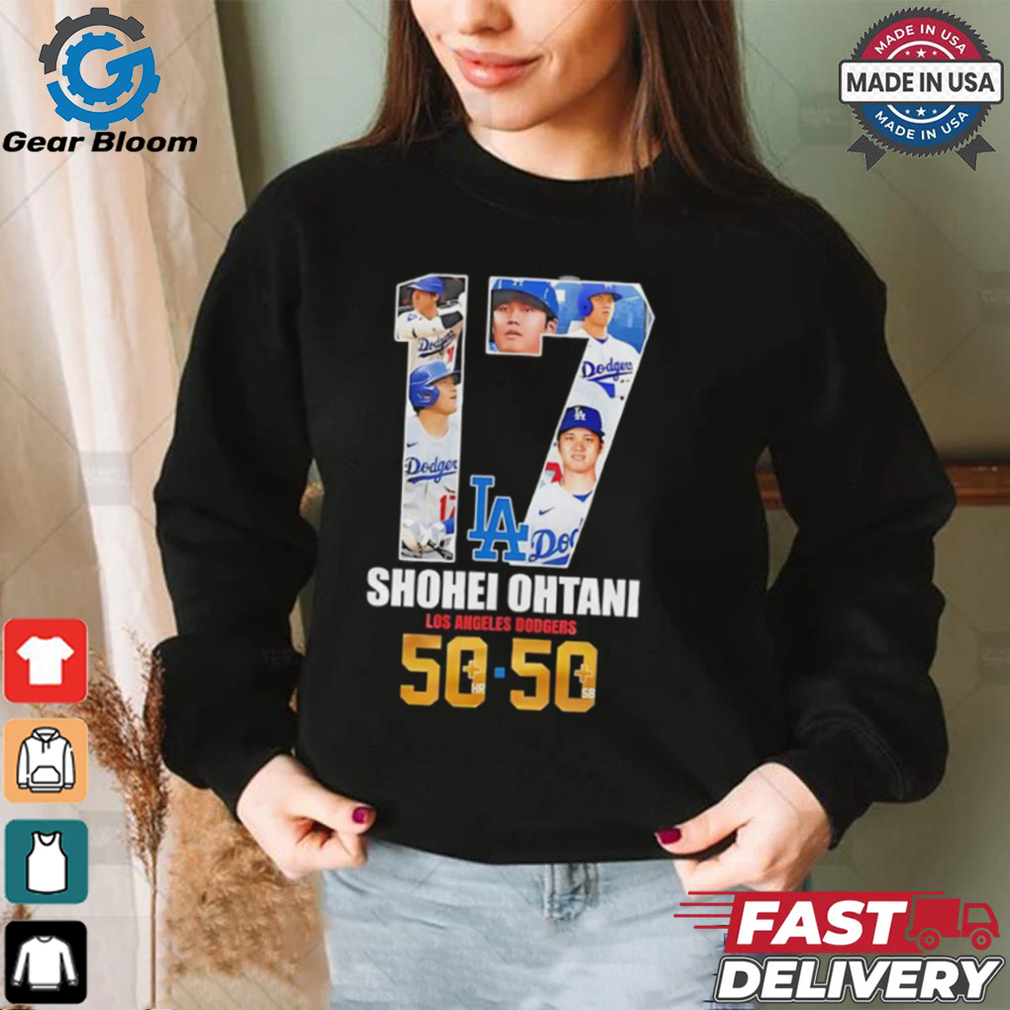 Shohei Ohtani 17 Los Angeles Dodgers 50 50 shirt Shohei Ohtani 17 Los Angeles Dodgers 50 50 shirt