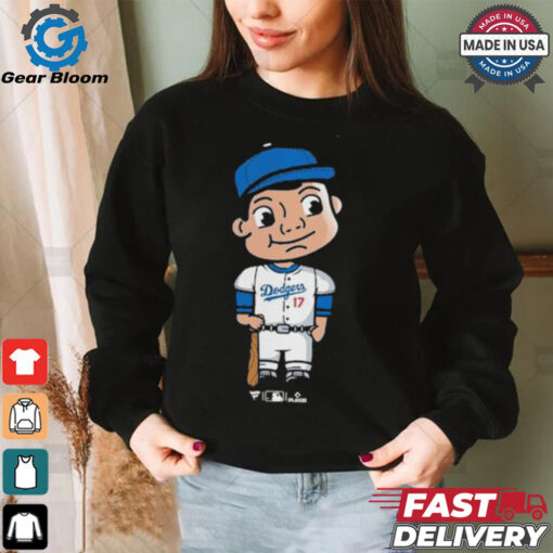 Shohei Ohtani Los Angeles Dodgers 17 Bobble T Shirt