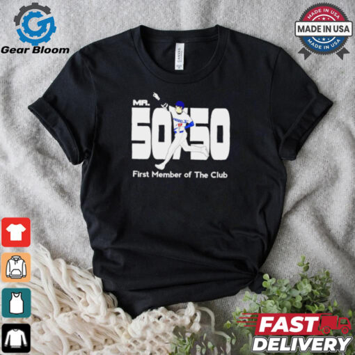 Shohei Ohtani Mr. 50 50 first member of the club T shirt