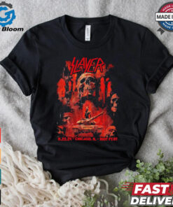 Slayer September 22, 2024 Chicago, IL Riot Fest Shirt