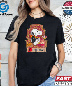 Snoopy Gryffindor Hogwarts house Harry Potter shirt