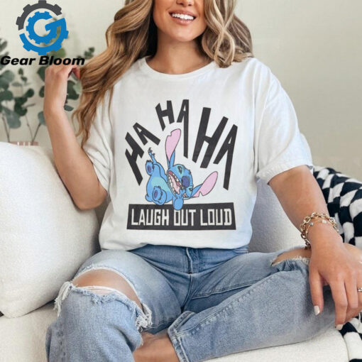 Stitch Laugh Out Loud Graphic Classic T Shirt