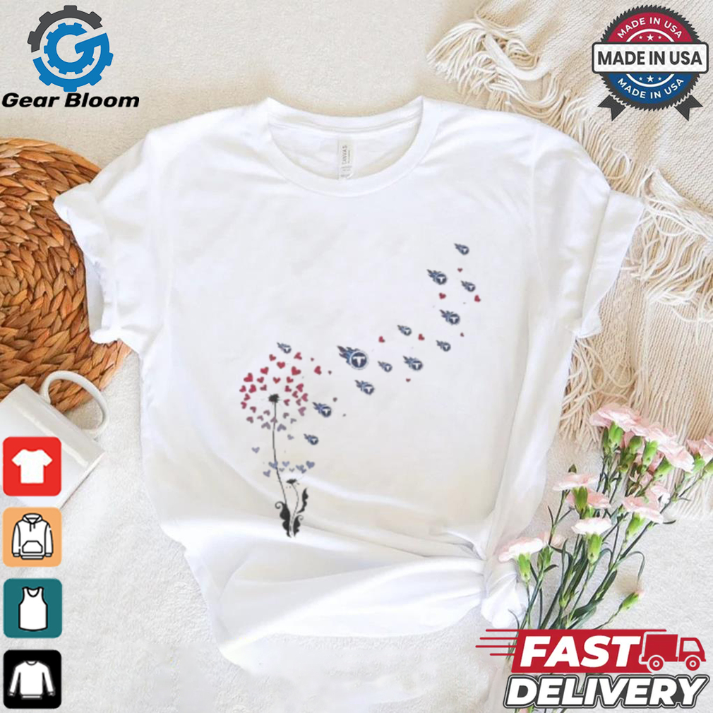 Tennessee Titans Floral Dandelion Shirt Tennessee Titans Floral Dandelion Shirt