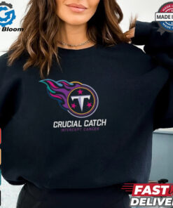 Tennessee Titans Nike Black 2024 NFL Crucial Catch T Shirt