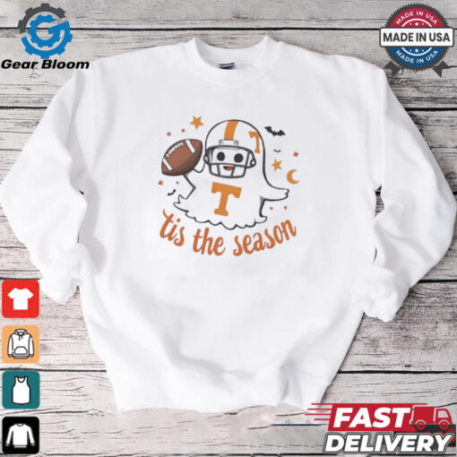 Tennessee Volunteers Ghost Tis The Season Spooky Football Halloween shirt