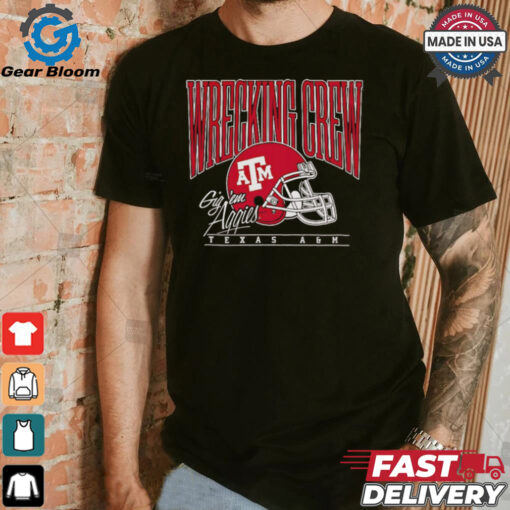 Texas A&M Aggies wrecking crew shirt