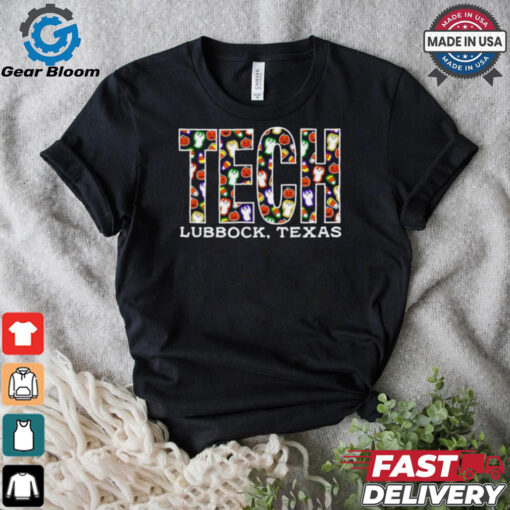 Texas Tech lubbock Halloween T shirt