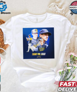 Thank You, Craig Counsell Milwaukee Brewers MLB Player Poster t shirt