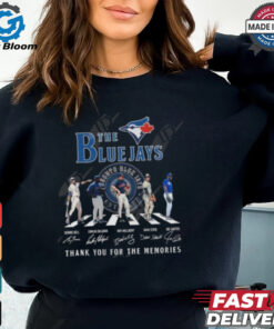 The Blue Jays Est 1977 Thank You For The Memories T Shirt