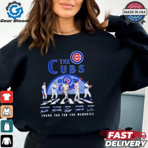 The Cubs 148 Years Of 1876 2024 Thank You For The Memories T Shirt