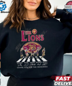 The Lions 28 Years Of 1996 2024 Brisbane Lions Thank You For The Memories T Shirt