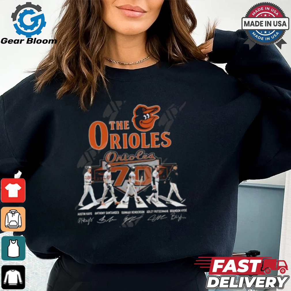 The Orioles 70 Years Of 1954 2024 Baltimore Orioles T Shirt The Orioles 70 Years Of 1954 2024 Baltimore Orioles T Shirt
