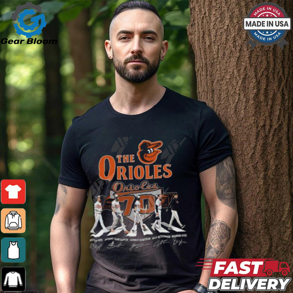 The Orioles 70 Years Of 1954 2024 Baltimore Orioles T Shirt The Orioles 70 Years Of 1954 2024 Baltimore Orioles T Shirt