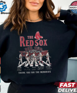 The Red Sox 123 Years Of 1901 2024 Thank You For The Memories Signatures Shirt