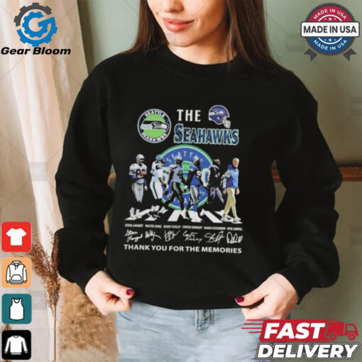 The Seattle Seahawks Thank You For The Memories T Shirt