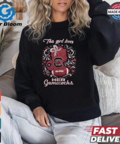 This girl loves her gamecocks shirt