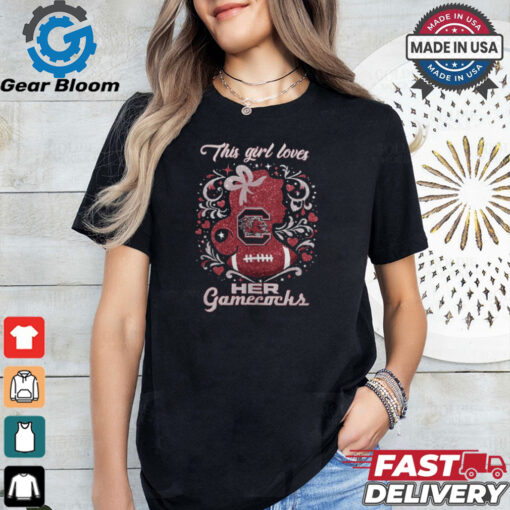 This girl loves her gamecocks shirt