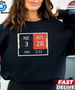 Tom Brady Cowboys Fan Wearing 28 3 Ne 3 Atl 28 To Ne 34 Atl 28 Final T Shirts