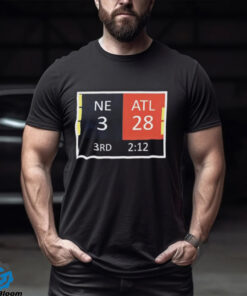 Tom Brady Cowboys Fan Wearing 28 3 Ne 3 Atl 28 To Ne 34 Atl 28 Final T Shirts