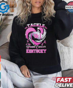 Top Tackle Breast Cancer Kentucky Wildcats T shirt