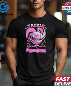 Top Tackle Breast Cancer Penn State T shirt