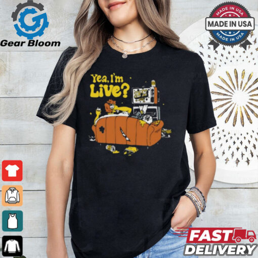 Top The Simpsons yea I’m live shirt