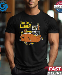 Top The Simpsons yea I’m live shirt