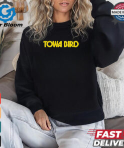 Towa Bird Wearing Towa Bird Rat Race Logo t shirt